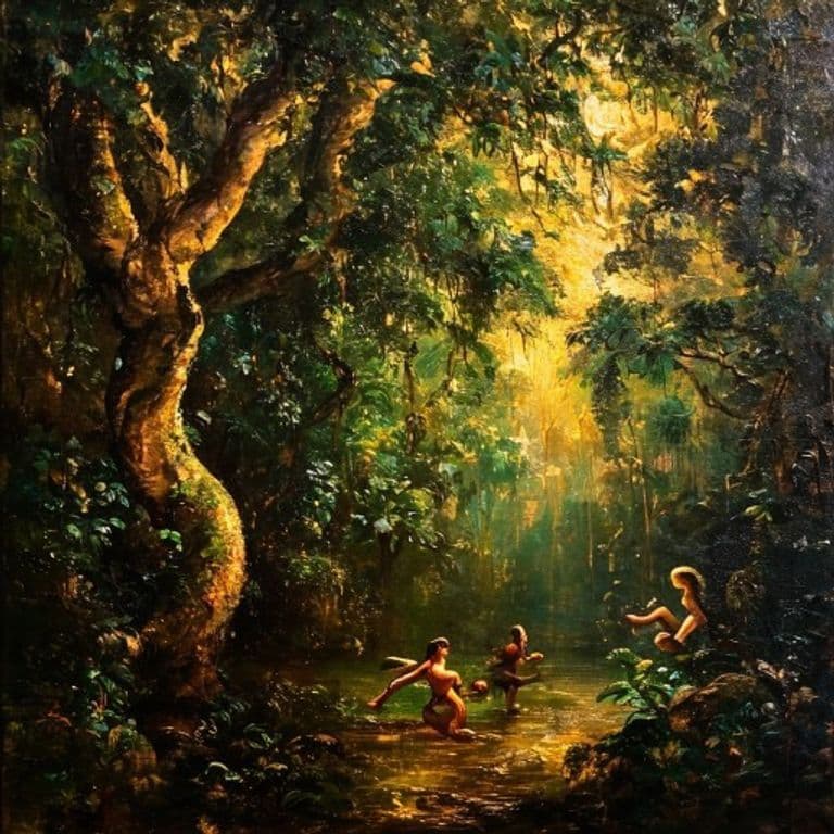 Adão e Eva no Jardim